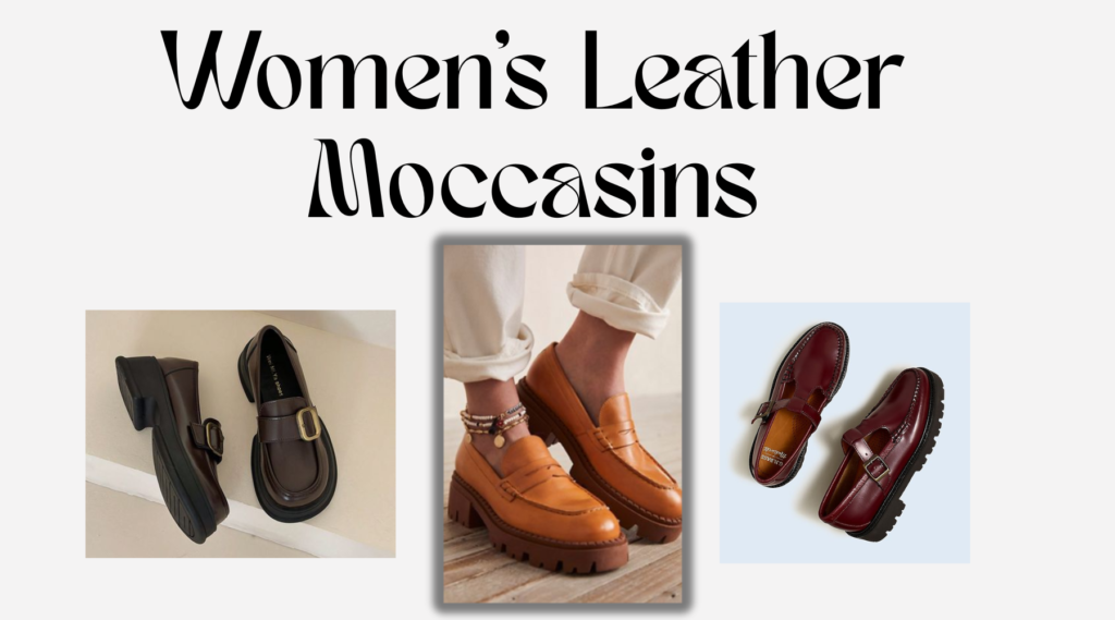 Women’s Leather Moccasins