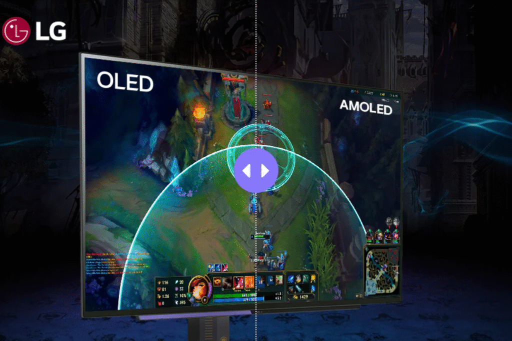 AMOLED display benefits