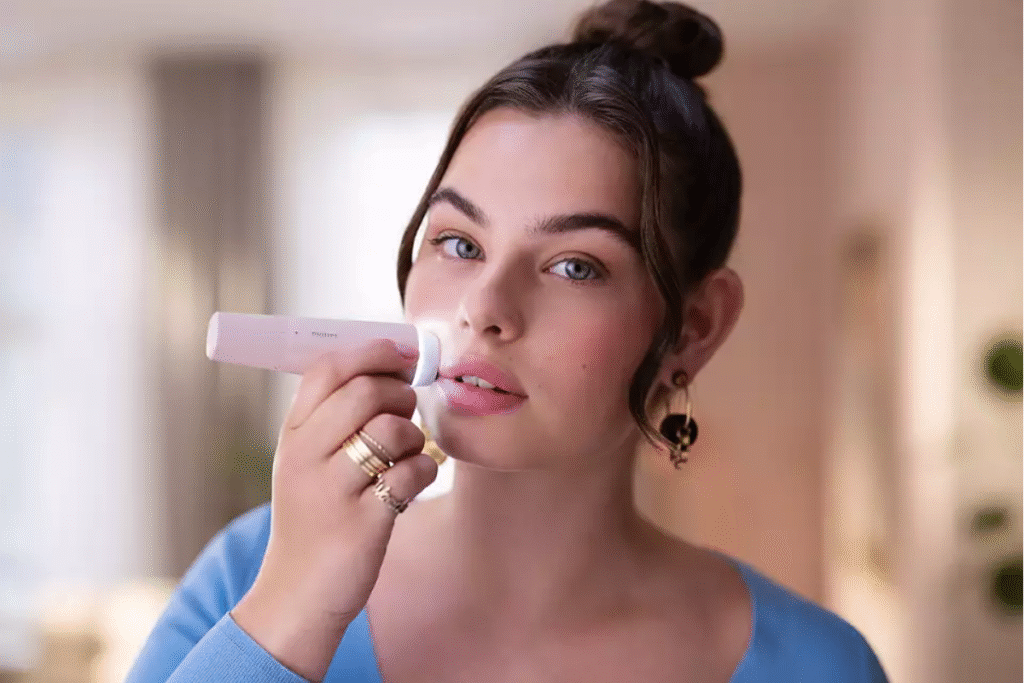 facial hair removal device