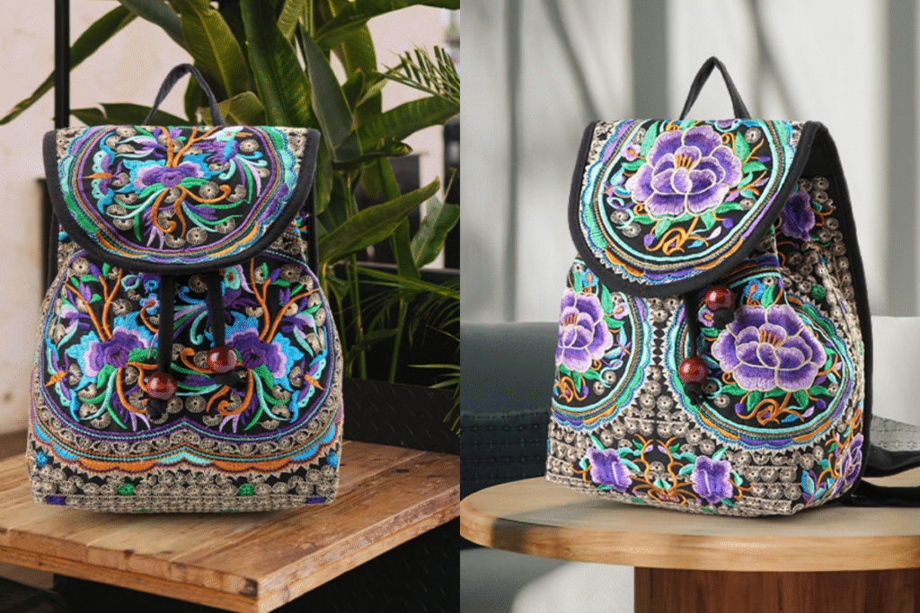 Unique Embroidered Backpacks Perfect For School And Travel embroidered backpacks