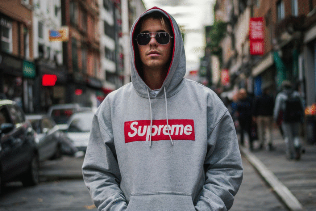 authentic Supreme streetwear