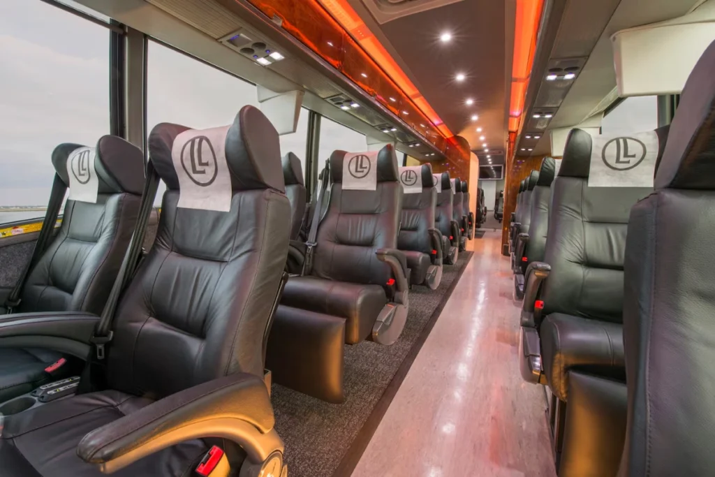 luxury bus travel