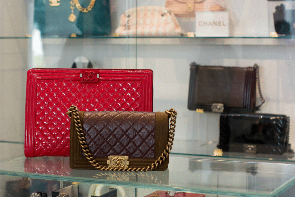 pre-owned designer handbag