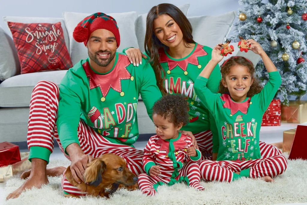 Christmas pyjamas
