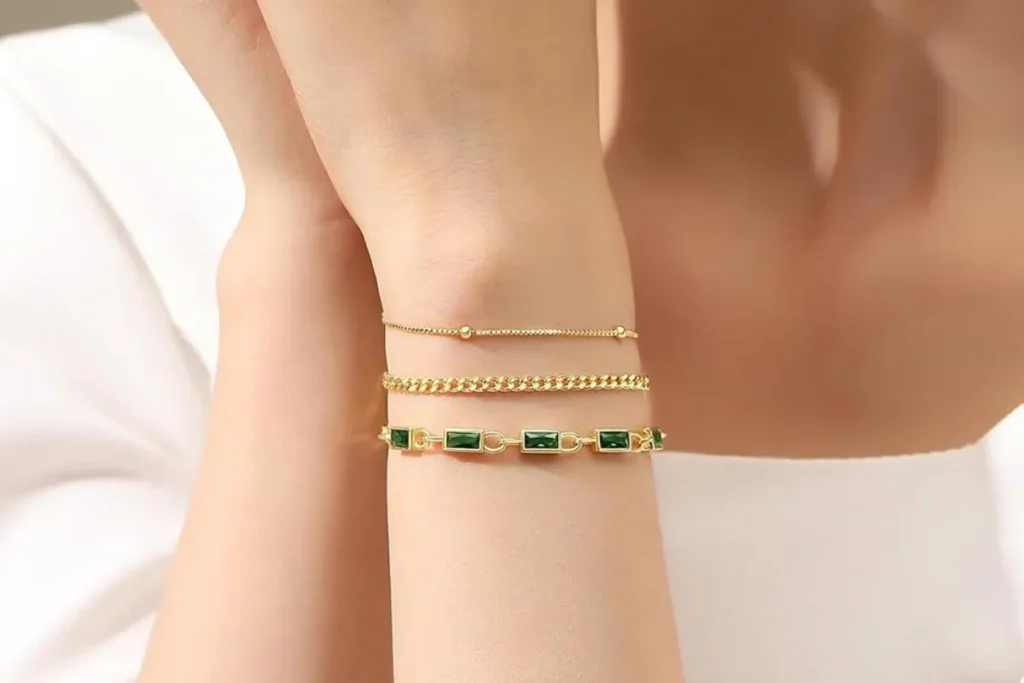 Gold Birthstone Bracelets