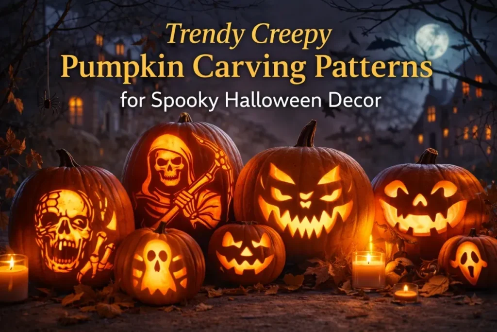Creepy Pumpkin Carving Patterns