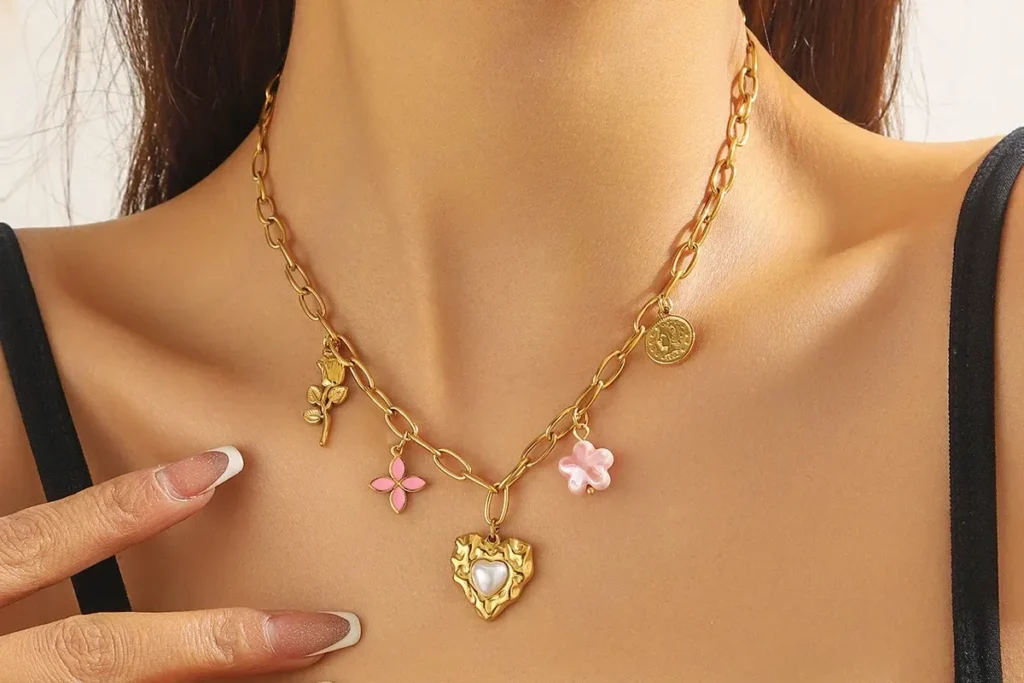 Heart Inside Heart Necklace