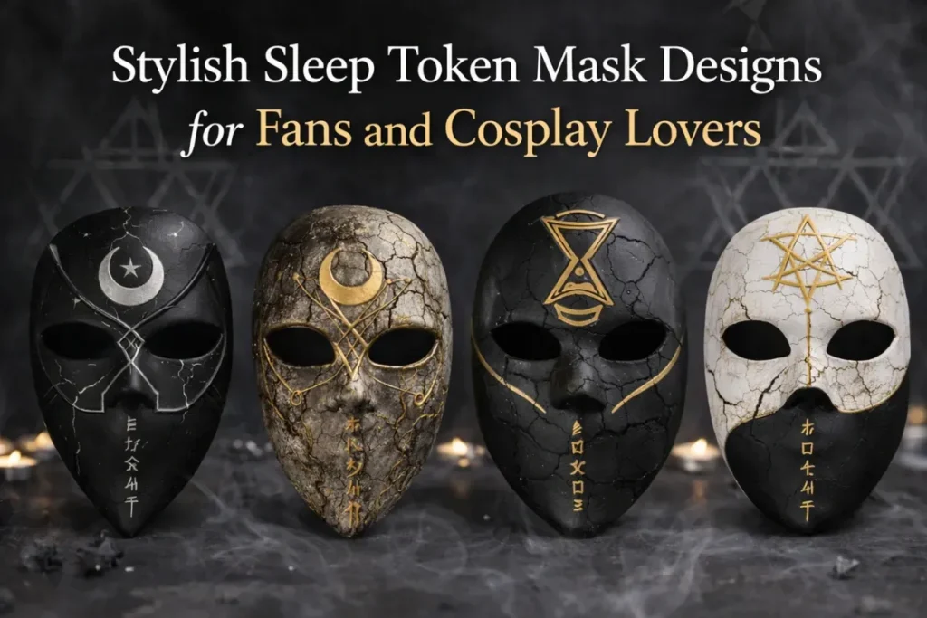Sleep Token Mask Designs
