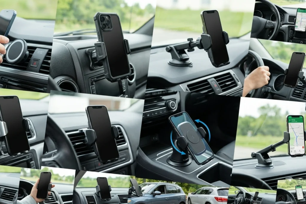 Top-Selling Phone Holders for Vehicles: From Dash Docks to Vent Mounts Phone Holders for Vehicles