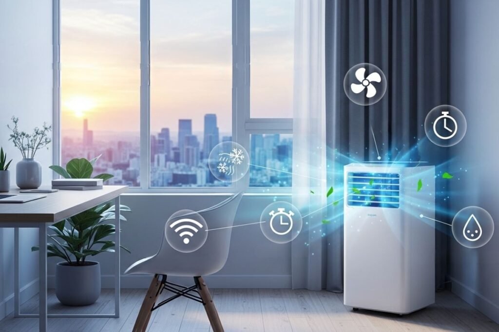 Best Portable AC Features for Small Rooms, Apartments & Offices Portable Air Conditioner