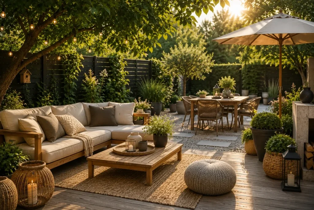 garden furniture and outdoor accessories