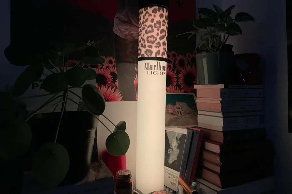 Creative Cigarette Lamp Ideas for Modern Retro Interiors