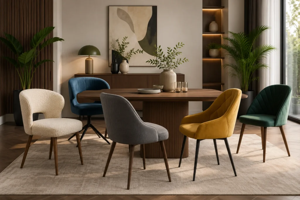 Trend-Driven Dining Chairs for Contemporary Interior Makeovers