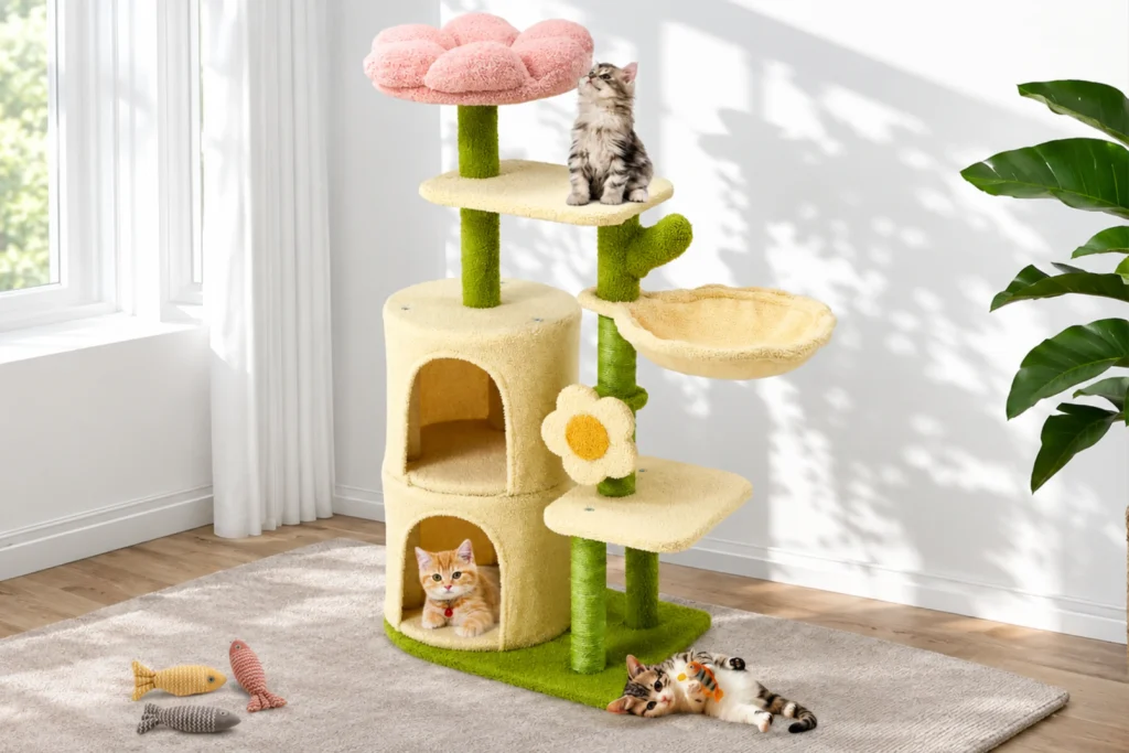 arbre à chat élégant