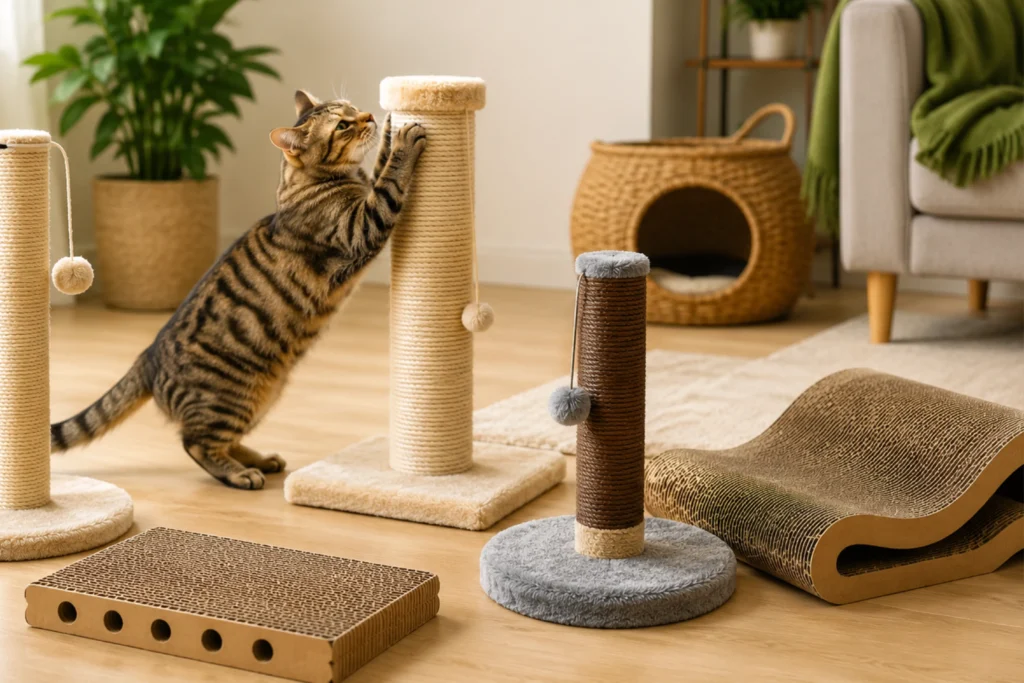 Les meilleurs griffoirs pour chats afin de répondre à leurs besoins naturels de griffade meilleurs griffoirs pour chats