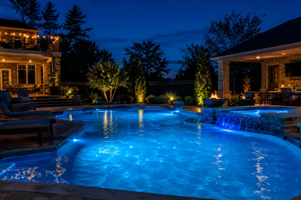 Night Swimming Pools in Pittsburgh